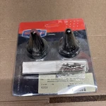 Kuryakyn 6359 Stiletto Gloss Black End Caps. Fixed Price $40.00.
