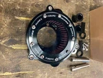 Visible Air Cleaner Filter Harley Black Flh Softail Dyna Twin Cam Bagger Fxd Cnc. Fixed Price $69.95.