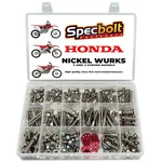 Honda Nickel Wurks Bolt Kit CRF150R CRF250R CRF450R Exceeds Titaniums Bling!. Fixed Price $80.00.