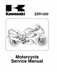 Kawasaki ZZR1200 2002-2005 Service Manual. Fixed Price $44.46.