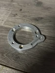 84-90 Harley Davidson Air Filter Backing Plate Cover Chrome Intake Flst Fxrt. Fixed Price $24.99.