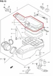 New Oem Suzuki AN400S Burgman Air Cleaner Cap Lid. Fixed Price $94.95.