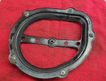 KX250 Kawasaki 1993 Air Filter Holder, Duct Fitting Plate, Nuts. Fixed Price $27.00.