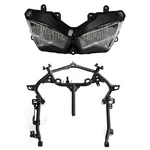 Led Headlight Assembly & Stay Fairing Bracket Fit For Kawasaki Ninja 400 2018-24. Fixed Price $199.80.