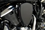 Baron Big Air Cleaner Kit Smooth Black #BA-2041-00B For Yamaha V-star 1100. Fixed Price $323.88.
