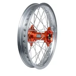 Tusk 01-MR-215-18-78488A-6CD5AF Impact Cmplt Wheel-rear X 2.15 Slvr Rim. Fixed Price $366.43.