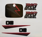 1988 Yamaha BW80A Fuel Tank, Front And Side Cover Decals Set, Nos Style. Fixed Price $45.00.
