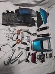 1983 Honda Nighthawk 650 Side Covers Fenders Lights Misc Part Hardware Foot Pegs. Fixed Price $149.99.