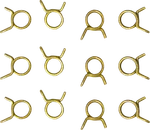 Helix Hose Clamps Self-tensioning Double Wire For 5/16" Pack 111-1650. Fixed Price $25.19.