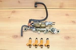 2005 Yamaha Fazer Oem Fuel Gas Rail Injectors 5VX-13160-00-00. Fixed Price $53.00.
