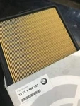 Bmw Motorrad Air Filter - K / 1100 75 Series 13721460337. Fixed Price $59.99.