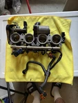 2008 - 2016 Yamaha YZFR6 Oem Throttle Body Bodies Fuel Injectors Complete. Fixed Price $190.00.