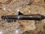 2009-2016 Triumph Bonneville Thruxton T100 900 Oem Exhaust Left Side Muffler. Fixed Price $200.00.