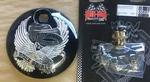 Black Live Ride Touring Fuel Door & Pushbutton Release Fl 08-18 38-0495 80687. Fixed Price $75.99.
