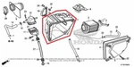 New Oem Honda Air Cleaner Housing Body Case 17230KR3600. Fixed Price $93.00.