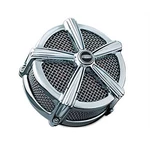Kuryakyn Mach 2 Air Cleaner - Custom Applications Chrome 9451. Fixed Price $250.09.