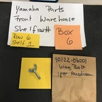Yamaha Oil Tank Bolt 90122-06001-00 1997-98 RT180 Nwob. Fixed Price $10.00.