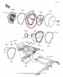 New Kawasaki Air Filter Holder. Fixed Price $55.31.