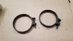 76 77 78 79 Kawasaki Twin Intake Airbox Carburetor Boot Clamp Set. Fixed Price $14.00.
