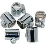 Namz Colored Hose Clamps 3/8" Chrome 6-PACK. Fixed Price $40.49.