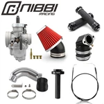 Nibbi PE26 GY6 Carburetor Air Filter Pipe Scooter Moped Atv Gokart Roketa Taotao. Fixed Price $109.79.