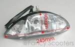 12V Head Light For Peace Sports TPGS-805 50CC Scooter. Fixed Price $29.95.