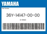 Yamaha Genuine O-ring 36Y-14147-00-00. Fixed Price $7.10.