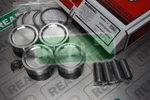 Manley 86.5MM +.5MM 9.0:1 Forged Pistons Fits Nissan SR20DET 638005C-4. Fixed Price $699.23.