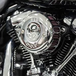 S&s Cycle Stealth Air Cleaner Kit With Chrome Mini Teardrop Cover For Harley M8. Fixed Price $395.95.