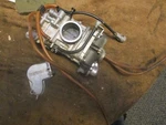 2006 Yamaha YZ450F Carburetor Body Flat Slide Keihin FCR40 Cover. Fixed Price $350.00.