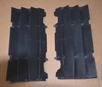 Ktm 250 450 520 525 Exc Sx Radiator Guards, Grille Black, 59035040000. Fixed Price $45.73.