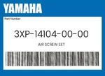 Yamaha Genuine Air Screw Set 3XP-14104-00-00. Fixed Price $9.78.