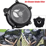 Black Rsd Air Cleaner Grey Intake Filter Kit For Harley Touring Road Glide 08-16. Fixed Price $101.46.