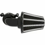 Arlen Ness Black 10-GAUGE Monster Sucker Air Cleaner Kit For M8 1010-2095. Fixed Price $499.95.