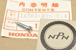 Nos Honda SL350 Carburetor Pilot Adjustment Screw 16161-286-014. Fixed Price $5.49.