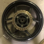 17"X3.5" Front Wheel Rim For Kawasaki List In Desc J17M/CXMT3.50 R-0066. Fixed Price $112.50.