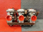 Oem 77-79 Yamaha XS750 Mikuni Carburetor Triple (set Of 3). Fixed Price $189.99.