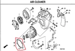 Genuine Oem Honda Air Filter Boot Base Mount Stay CRF150RB 2007-2022. Fixed Price $12.69.