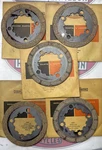 Harley Aermacchi 67-68 Sprint Ss,h Five Nos Lined Driven Clutch Plates 37992-67P. Fixed Price $89.99.