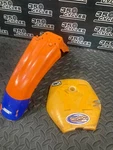 1997 Ktm 50 Sxr Pro Junior Adventure Front Fender Number Plate. Fixed Price $45.00.