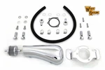 Chrome Wyatt Gatling Xl Breather Snoot Assembly For Harley Davidson By V-twin. Fixed Price $133.73.