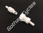 Motion Pro 1/4" Gas Fuel Line Quick Release Disconnect Dual Shut Off 12-0037. Fixed Price $39.99.