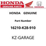 Honda Genuine Carburetor Insulator 16210-K28-910 New. Fixed Price $47.98.
