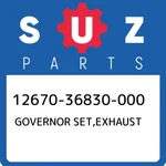 12670-36830-000 Suzuki Governor Set,exhaust 1267036830000, New Genuine Oem Part. Fixed Price $88.70.