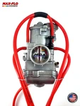 4MM Id - 12' Honda Red Keihin Mikuni Carburetor Vent Hose Kit Pwk Fcr Tmx. Fixed Price $22.49.