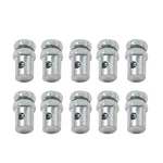 Aksgkgq 1/8" Universal Throttle Brake Cable End Stop Lock Clamps For Silver. Fixed Price $11.85.