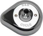 S&s Cycle Stealth Applications Teardrop Air Cleaner Cover Chrome. Fixed Price $195.95.
