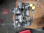 Intake & Carburators For Honda V45. Fixed Price $500.00.