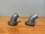 Moto Guzzi V7 Sport Intake Manifolds Left & Right 14115000 / 14115001 Oem. Fixed Price $99.98.
