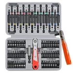 Hi-spec 68PC Long Extended Screw Driver Bits Mini Ratchet Wrench Handle Set.. Fixed Price $23.39.